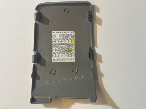 2006-2014 Subaru Tribeca B9 Dash Fuse Box Lid Cover Panel Gray OEM - Picture 5 of 7