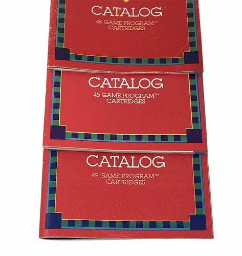 Atari Katalog 5 x LOT VTG 1981 1982 Video Computer System Spiel Programm Cartridge - Bild 4 von 10
