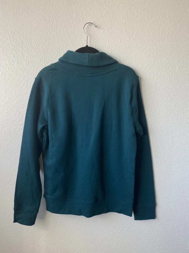 Laura Scott Women's Size SmallSweatshirt Pullover Fleece Lined Green - Image 2 of 4