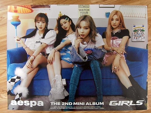 aespa - 2ND MINI (TYPE D) [ORIGINAL POSTER] *NEW* K-POP - Picture 1 of 2