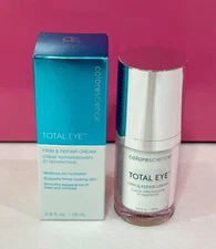 Colorescience Total Eye Firm & Repair Cream 0.6 fl.oz./18 ml. New in Box