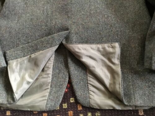 VINTAGE PURE NEW WOOL ‘CAMBRIAN’ WELSH WOVEN WOOLMILLS TWEED LUXURY JACKET Large - Picture 13 of 20