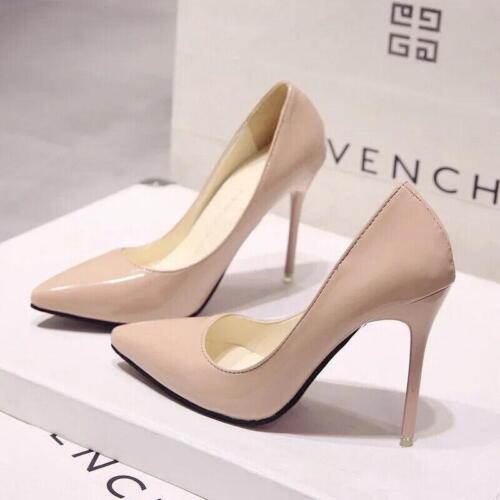 High Heels Pumps Pointed Toe Big Size Ladies Wedding Shoes Woman Super High Heel - Picture 11 of 14