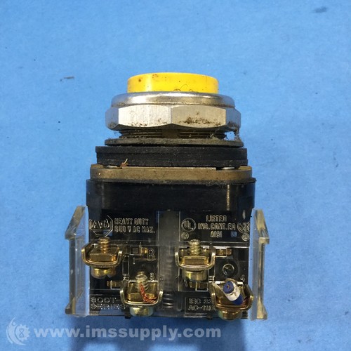 Allen Bradley 800T-B Push Button, 30.5MM Extended 5501 - Picture 2 of 3
