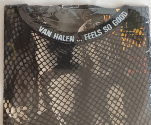 VAN HALEN - Feels So Good 7" Vinyl - Fishnet Sleeve - Still Sealed W7565W - 1989 - Picture 3 of 6