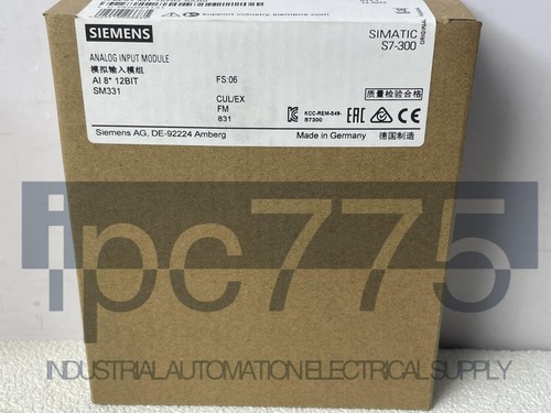For NEW Siemens 6ES7331-7KF02-0AB0 SIMATIC S7-300 ANALOG INPUT MODULE - Picture 3 of 10