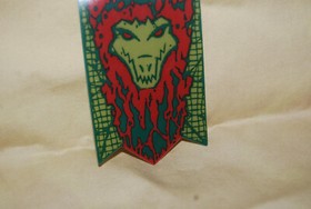 O Lego Chima Crocodile Tribe Plastic Flag 20170 5 x 8.5  70231 