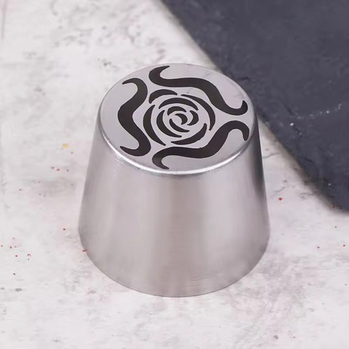 Russian Icing Piping Nozzles Large Pastry Tips Tulip Flower Design for Cake - Picture 9 of 15