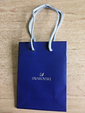 SWAROVSKI- SMALL BLUE GIFT BAG-Size-5 3/4" X 4"  Brand New. Multiple available..