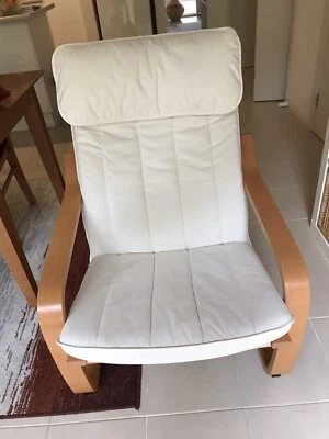 Ikea Poang Timber And Cushion Armchair Armchairs Gumtree