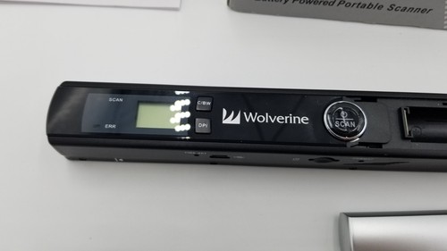 Wolverine PASS 100 Battery Powered Handheld Scanner In Box Tested Working Clean - Picture 3 of 6