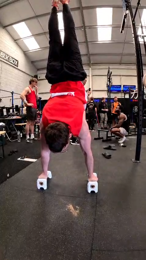 Push Up Bars Wooden Parallettes Calisthenics Gym Handstand Anti