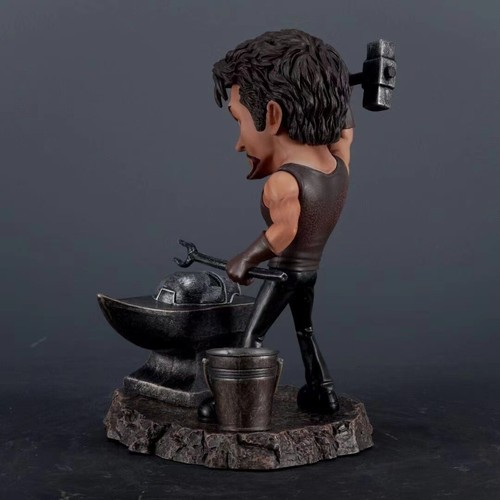 New! The Avengers Iron Man Tony Stark 18 cm Q Ver. Mini Forge Iron Figure Statue - Picture 7 of 22