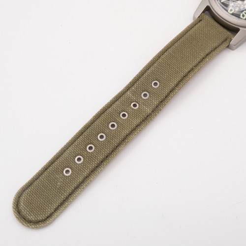 Reloj Pulsera Bulova Hack 2010 Acero Inoxidable Segunda Guerra Mundial Estilo Militar Cuarzo - Imagen 10 de 13