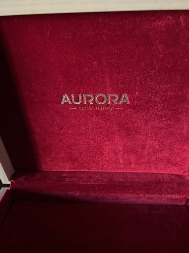 Aurora Box Pen Jubilee 2000 Wood Casket Pencil Case - Picture 2 of 10