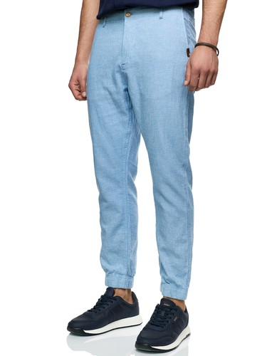 Indicode Herren Leinenhose Blnda-Stoffhose Leichte Sommerhose Pants Männer Chino - Bild 32 von 54