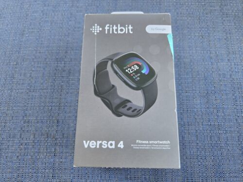 Fitbit Versa 4 Fitness Smartwatch GPS Heart Rate Graphite Black S/L Band - Picture 3 of 5