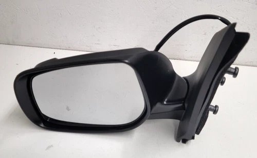NEW - 2007-12 Toyota Yaris Sedan Power Mirror Black w/o Heat LH 6331-2000L