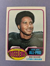 1976 Topps Football - Lynn Swann #140 - Pittsburgh Steelers - HOF