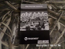 Super Off Road (SNES Super Nintendo) Instruction Manual Booklet Only... NO GAME