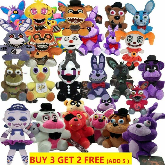 2020 FNAF Five Nights At Freddy's The Twisted Ones Bonnie Plush Doll Toy Gift 7