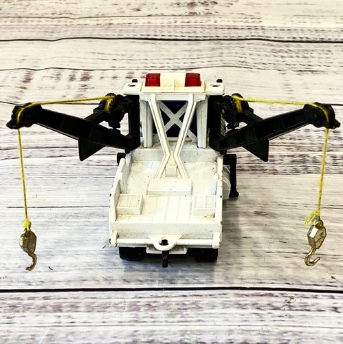 Vintage 1978 Matchbox Police Wrecker Tow Truck Super Kings Diecast - Picture 4 of 9