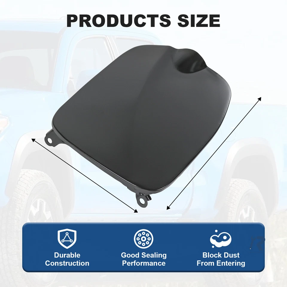Fuel Gas Door Lid for Toyota Tacoma 2016-2023 5FT Bed 77305-04080 77305-04902 Foto 3 de 4