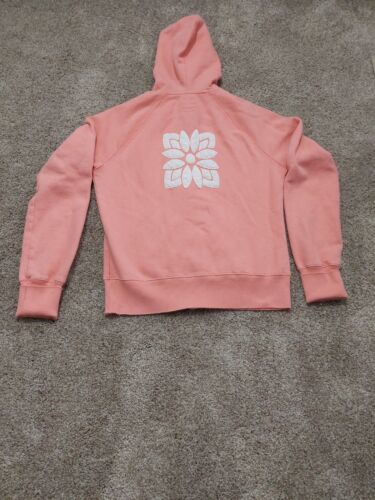 Lucky Brand Zip Up Hoodie Junior's Small Salmon - Picture 3 of 9