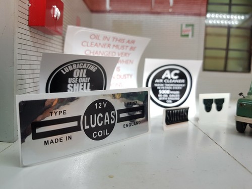 Land Rover Series 2 2a 88 109 Engine Bay & Heater Label Decal Sticker Set - Picture 2 of 5