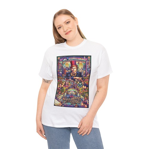 Camiseta Willy Wonka And The Chocolate Factory (1971) Fantasy Wilder - Imagen 10 de 43