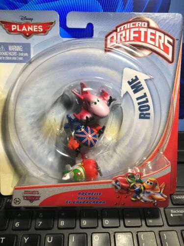 DISNEY PLANES MICRO DRIFTERS ROCHELLE BULLDOG EL CHUPACABRA NEW IN PKG VHTF!!! - Picture 1 of 1
