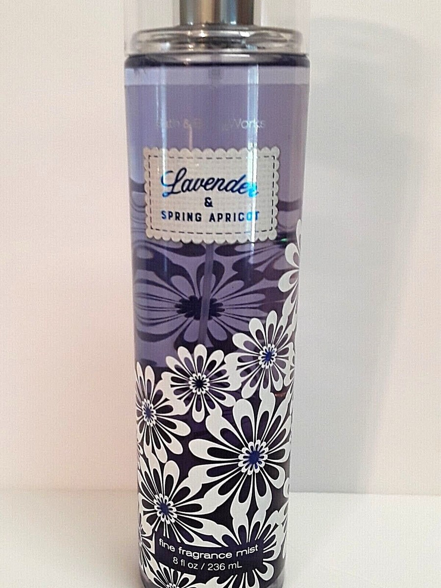 Bath Body Works Lavender & Spring Apricot Fragrance Mist 8oz