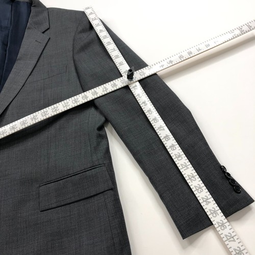 J.Crew Thompson 46R 100% Wool Blazer Sport Coat Jacket Gray MINT - Picture 7 of 16