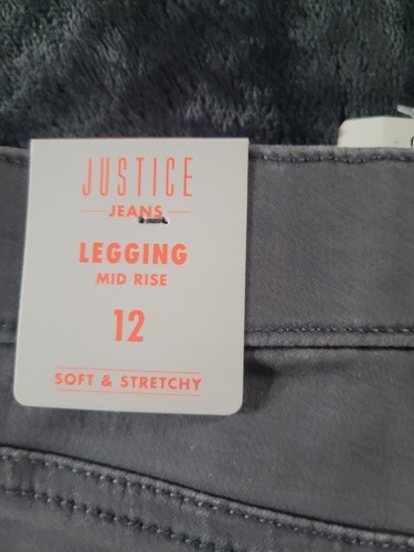 New Justice Pull-On Jean Leggings Girl's Size 12 - Picture 5 of 5
