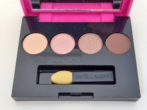 Estee Lauder Pure Color Eye Shadow Mirror Palette & Applicator 4 Colours New - Picture 4 of 8
