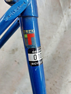 1984 Trek 420L Road Bike 54cm Small Lugged Steel Simplex Step-Thru