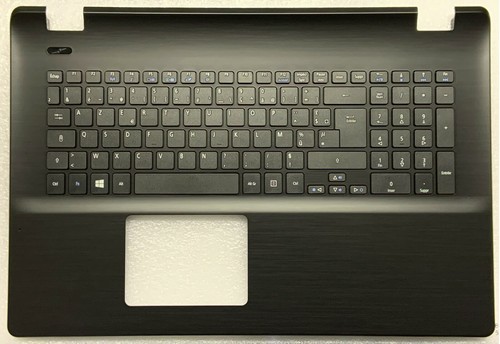 Clavier AZERTY Français Acer Aspire E5-721 60.MNDN7.009 TOPCASE Noir - Picture 1 of 3