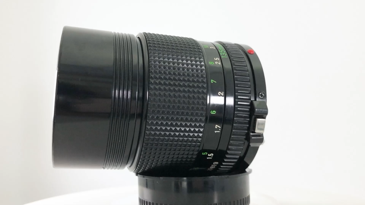 【ほぼ美品】Canon FD 135mm 1:2.8 キヤノン Canon New FD 135mm f/2.8 Telephoto Prime Lens from Japan