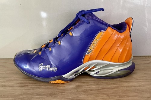 And 1 Get Yours Basketball Shoe Mens Size US 10.5 UK 9.5 Purple Orange GUC - Bild 5 von 13