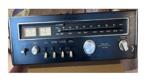 SANSUI TU-7700 Vintage AM/FM Stereo Tuner - High Fidelity Audio Receiver - Afbeelding 6 van 14