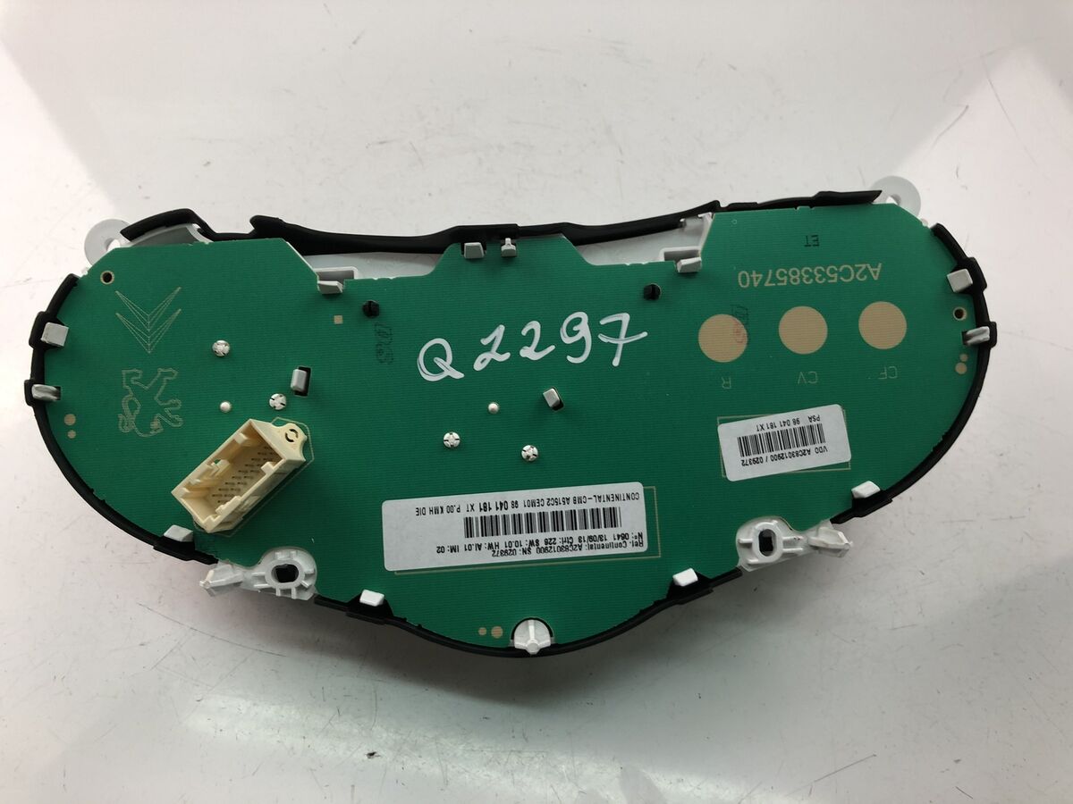 Q2297 CITROËN Speedometer 98041181XT | eBay Q2297 CITROËN Speedometer 98041181XT | eBay