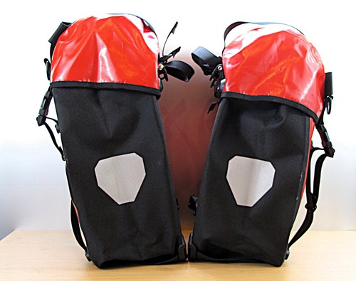 2 Fahrradtaschen Ortlieb Basic Line Rot - Bild 5 von 8