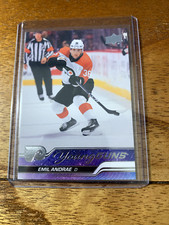 2023-24 Upper Deck Series 2 Young Guns Emile Andrae #466 Philadelphia Flyers 