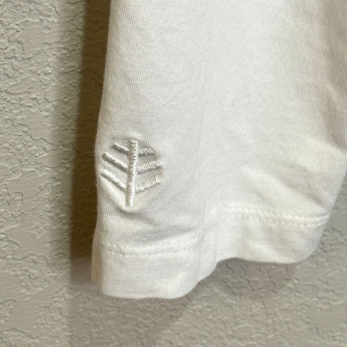 Coolibar T-Shirt Top Größe M weiß Blumenmuster UPF 50+ - Bild 5 von 7