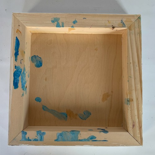 Resina lucida acrilica arte astratta originale Tracy Eau Claire rilassante legno calmo - Foto 3 di 8