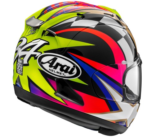 Arai Corsair-X Schwantz 30th Anniversary Motorcycle Helmet - All Sizes - Picture 2 of 6