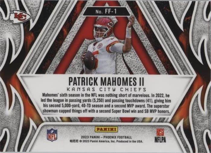 2023 Panini Phoenix Patrick Mahomes II #FF-1