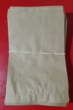 50 Paper Recycled Flat Brown Bags ~ Size of Bag is 6.25" x 9.25"