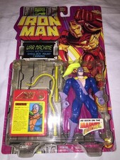 Marvel Backlash Figure w/VERY RARE ERROR Iron Man War Machine Back Card-RARE-HTF