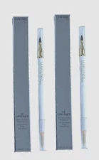 $56 Lancome Le Lipstique Dual Ended Lip Pencil with Brush 0.04oz -Clair - 2 Pack